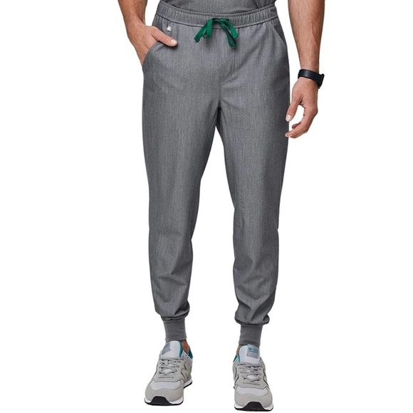 FIGS Mens Tansen Jogger‎ Scrub Pants in Graphite Gray Small - Picture 1 of 11
